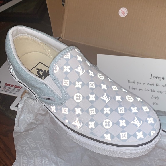 reflective vans louis vuitton